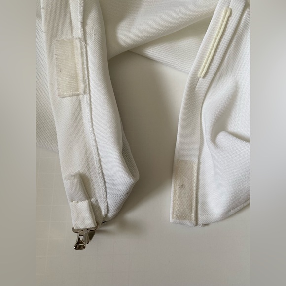 ADIDAS Tennis MINI Wrap SKIRT real VINTAGE 80's 90's Women’s size 12 - Picture 11 of 16